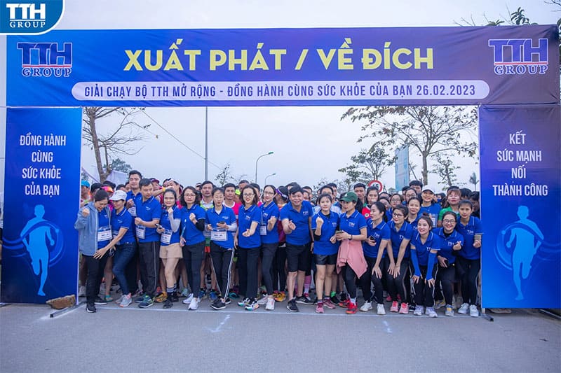 TTH GROUP TỔ CHỨC HỘI THAO CHÀO MỪNG 70 NĂM NGÀY THẦY THUỐC VIỆT NAM